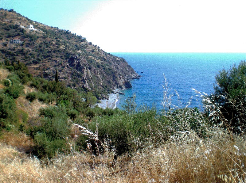 Le terrain à vendre est constructible Terrain à vendre à Mélana (Péloponnèse, Grèce)